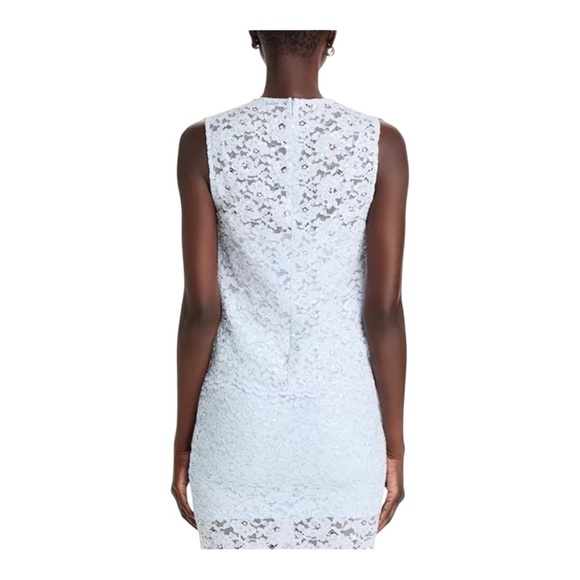 Generation Love
Henrietta Lace Top Elegant Sleeveless Lace Dress in Light Blue - Picture 4 of 5